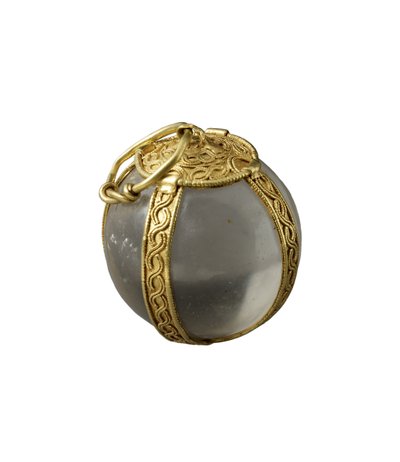 Crystal Ball Pendant, Migration Period (Europe) by European